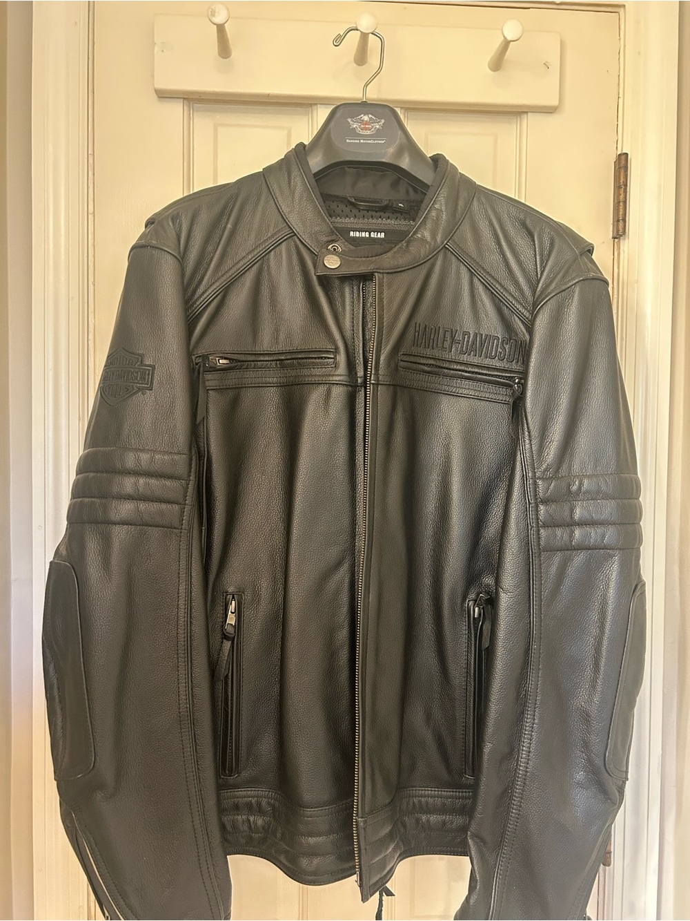Harley-Davidson Black Leather Motorcycle Jacket